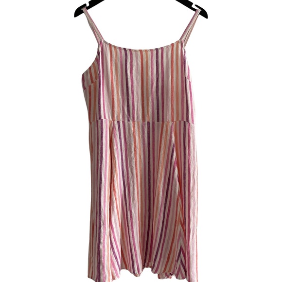 GAP Dresses & Skirts - Gap Linen Blend Striped Cami Dress